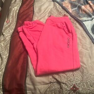 Bebe size medium sleepwear bottoms
